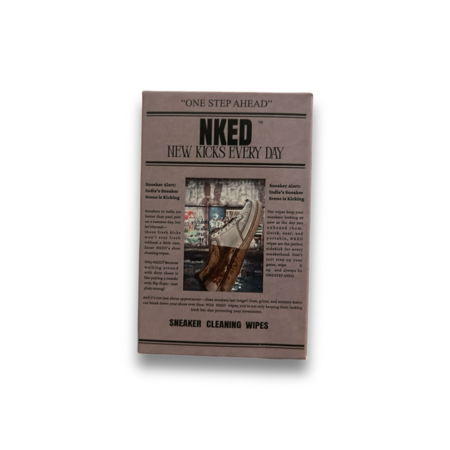 NKED Sneaker Cleaning Wipes